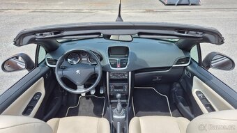 Peugeot 207CC 2012 1.6 HDI 96 000Km 1.majitel Kůže Navi - 12