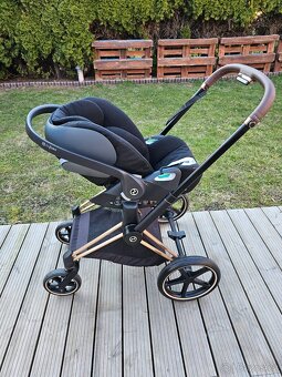 CYBEX PRIAM 3v1 ROSEGOLD + otočná základna + Sirona T-ISIZE - 12
