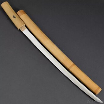 Japonský Starožitný Samurajský meč wakizashi Kuninaga - 12