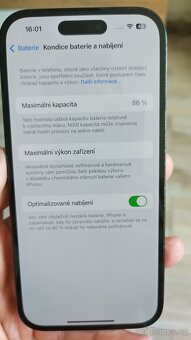 iPhone 14 Pro 128GB SpaceBlack,skvělý stav,86% bat,zár.12m - 12