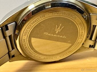 Pánské hodinky Maserati, ORIGINÁL, 100m vodotěsnost - 12