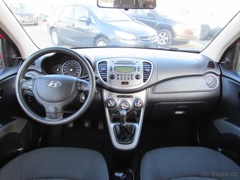 Hyundai i10 1.1i 51kW, nová STK, serviska, klima - 12