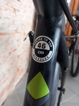 Kolo Merida Crossway 20-V 48cm matná černo-šedo-limetková - 12