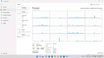 Kovový 15,6" i9-10980HK / 64GB / 2TB M.2 NVM +2TB SSD - 12