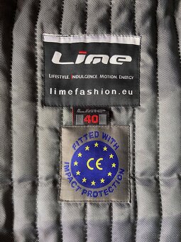 Dámská moto bunda MBW Lime Nikita vel. 40 - 12