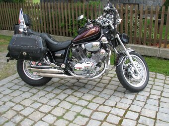 Yamaha Virago Nové Nerezové Laděné Výfuky Thundering Eagle - 12