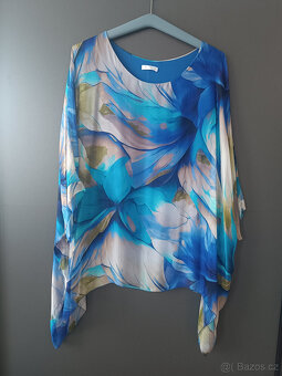 Hedvábná halenka UNI - 12