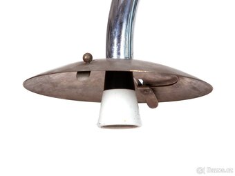 Luxusní funkcionalistická lampa, ořech - 12
