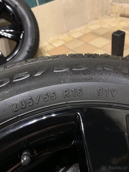 Alu kola Škoda R16 5X112 LETNÍ PNEU 205/55 R16 100% Vzorek - 12