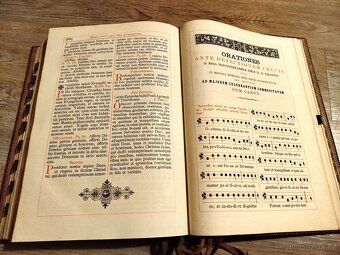 MISSALE ROMANUM (ŘÍMSKÝ MISÁL) - 1886 - 12