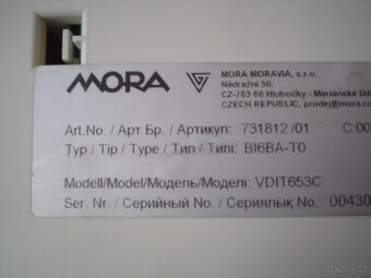 Indukční varná MORA VDIT 653 C / Mora VDIT 651C - 12