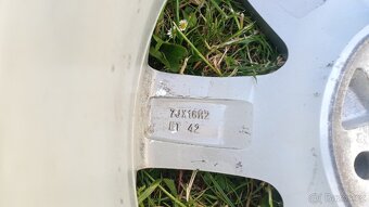 Al disky originál Audi   7Jx16H2 ET42 - 12