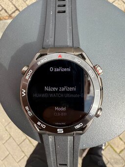 Chytré hodinky Huawei Watch Ultimate - Clb-B19 - Top stav - 12