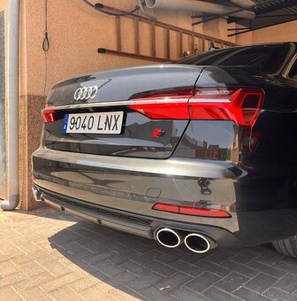 DIFUZOR KONCOVKY SLINE S6 vzhľad AUDI A6 C8 4K - 12
