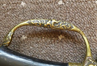 Starožitný lovecký / myslivecký tesák - 12