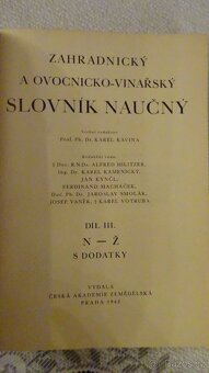 Zahradnický a ovocnicko-vinařský slovník naučný (3 díly) - 12