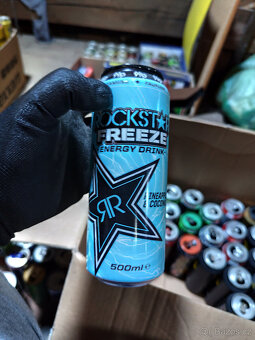 Plechovky od Energy Drinků  Rockstar - 2 - 12
