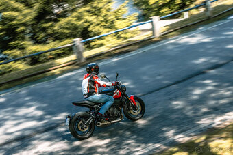 Kožená kombinéza TTRace - 12