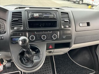 VW T5 Transporter 2,0TDi, 6Míst, velmi pěkný bez koroze - 12