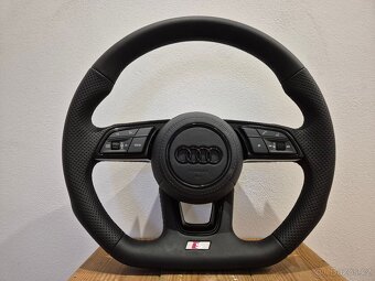 Krásny AUDI MULTIFUNKCNY VOLANT ZKOSENY RS PADLAMI - 12