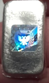 Stříbrné slitky - 12