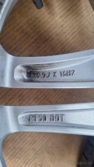 Alu kola Ford 16" 5x108 letní pneu 205/60 R16 4-7mm Focus - 12