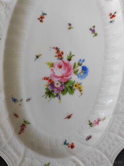 Luxusní porcelánovi servírovací talíře Pirkenhammer Rococo - 12