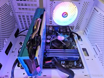 Herní PC Intel Core i7,RX580 8GB,16GB,SSD 1TB,RGB,WIFI+BT - 12