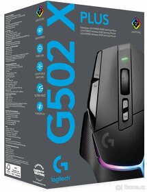 Herní myš Logitech G502 X Plus (černá) - 12