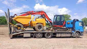 ODTAH VYPROŠTĚNÍ PŘEPRAVA 1-18t lodě bagry COKOLI... - 12