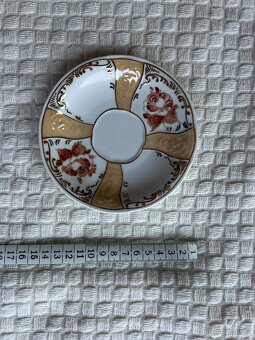 Porcelánový čajový servis ruční výroby - 12