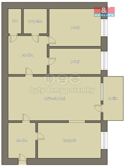 Prodej bytu 3+1, 67 m², Praha, ul. Lešenská - 12