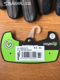 Rukavice Level Bomber - Brown vel. 9,5 XL do -25°C - 12