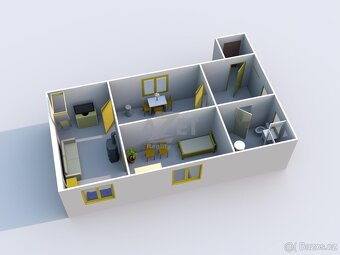 Prodej, chata 3+1, 67 m2, Komorní Lhotka - 12