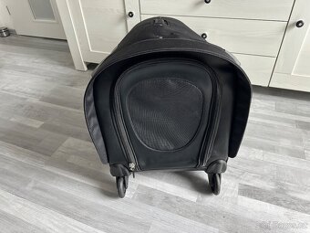Taška pro psa, kočku na kolečkách s nastavitelnou rukojetí - 12