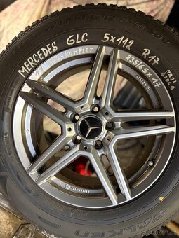 Prodám zánovní Alu kola na Mercedes. GLC r17 - 12