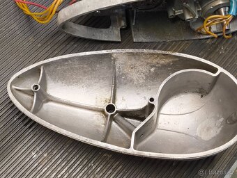 Motor Jawa 350 Pérák BEZ ČÍSLA kartery víko hlavy komunista - 12