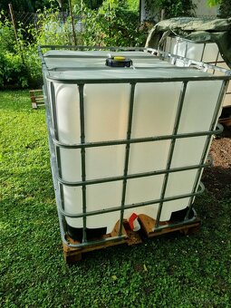 Super IBC jednou použitý, vypláchnutý, čistý s obalem a filt - 12