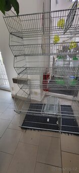 vybavení obchodu- štendry, prodejní pult, vitríny, koše - 12