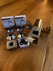 Vanová baterie Aries Mexen chrom s hadicí a hlavicí - 12