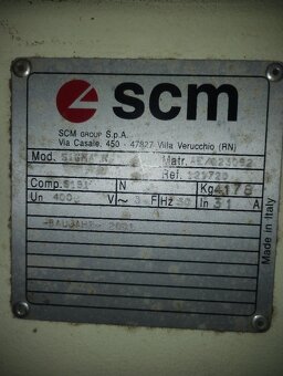 Formátovací pila SCM Sigma 65 N - 12