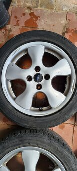 Pneumatiky 195/50 R15 + disky + šrouby - 12