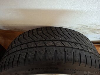 Alu kola R18 5x112 AUDI + zimní pneu 225/40/18 - 12