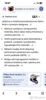 Motokrosová přilba AIROH XL 61-62 - 12