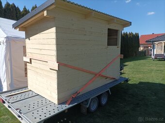 Přístřešek pro kozy, ovce,poníka,kurník,chatka,sklad nářadí - 12