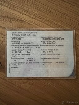 Škoda Felicia 1,3 - 12