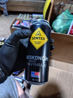 Plechovky od Energy Drinků Semtex - 1 - 12