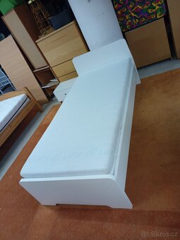 Prodám krásnou postel IKEA ASKVOLL 90 x 200 cm - 12