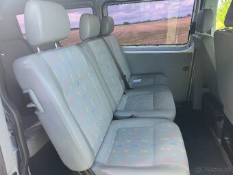 VW T5 Caravelle 1.9, 75kw, 9míst,LONG 2x šoupačky - 12