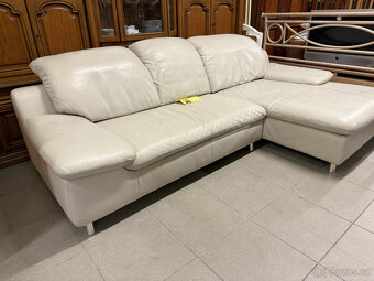 WILLI SCHILLIG  kožená rohová sedací souprava - 12